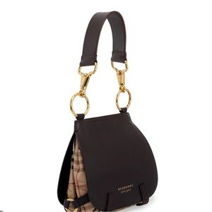 Burberry Bridle Bag with Haymarket Check(double sided)